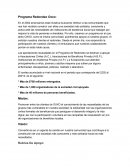 Programa Redondeo Oxxo