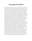 Los juegos del hambre El primer libro de la trilogía se basa en una visión futurista