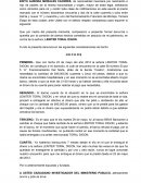 Ejemplo de Querella por cheque sin fondos