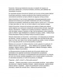 Glosario de conceptos de economía