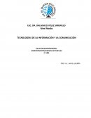 PLANILLAS DE CÁLCULO – MICROSOFT EXCEL 2007