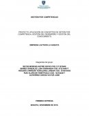Gestion por competencias EMPRESA LACTEOS LA VAQUITA