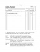 LISTA DE CHEQUEO.Departamento de Control Interno