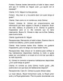 Guíon de recepción del hotel le blanc resort and spa