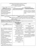Paneacion de historia universal de secundaria