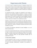 Experiencia de cliente