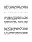 Código deontológico de un pedagogo