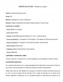 REPORTE DE LECTURA - “Rebelión en la granja”