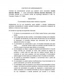 Modelo de contrato de arrendamiento privado