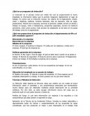 ¿Qué es un programa de inducción?