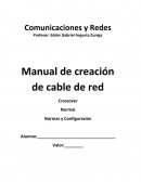 Creación de cables de red