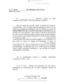 DESISTIMIENTO DE LA PENSION ALIMENTICIA