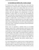 La sociedad que destila odio y huela a sangre