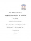 Vida y obra de Jose Maria Morelos y Pavon