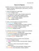 Tipos de sintagmas. Identificar qué tipo de sintagmas están presentes (nominal, verbal, adjetival, adverbial o preposicional) en cada oración y marcar el núcleo de cada uno
