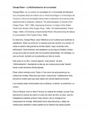 George Ritzer – La McDonalizacion de la sociedad