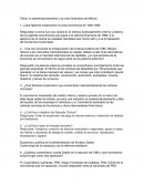 Tema: el sobreendeudamiento y la crisis financiera de México