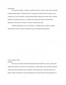 Análisis del texto Leontief (1963)