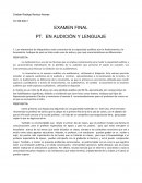 EXMEN FINAL AUDICION Y LENGUAJE