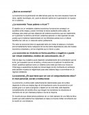 Introducción a la economía.¿La economía “hace pobres o ricos”?