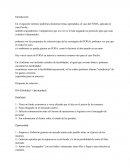 Informes especificando el FODA