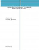 Conceptos de metrologia, La Trazabilidad