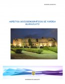 ASPECTOS SOCIODEMOGRAFICOS DE YURIRIA GUANAJUATO