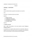 LIDERAZGO Y MEDIACION DE CONFLICTOS