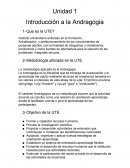 Ntroducción a la Andragogia