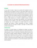 EL ECUADOR Y SU CONSTANTE PREOCUPACION DE DEFICIT