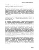 Ejemplo de la Introducción a las Telecomunicaciones
