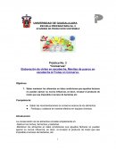 Practicas con la Elaboración de chiles en escabeche, Manitas de puerco en escabeche & Frutas en Conserva.
