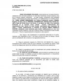 CONTESTACIÓN DE DEMANDA.