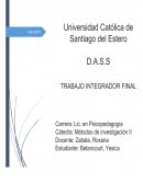 Tema de La memoria de trabajo en los adultos mayores