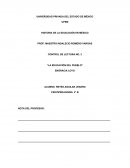 Control de Lectura “LA EDUCACIÓN DEL PUEBLO”