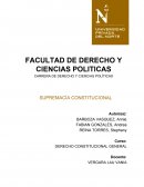 Como avanza la Supremacía constitucional
