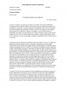 Primer Ensayo. “El Jardín de Senderos que se bifurcan”