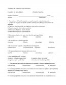 EXAMEN DE BIOLOGÍA I PRIMER PARCIAL