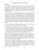 Comercio Justo: Alternativa social y económica.