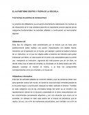 EL ALFABETISMO DENTRO Y FUERA DE LA ESCUELA Tres formas de práctica de lectoescritura