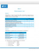 Ejercicios de costos variables y fijos