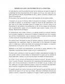 MPORTANCIA DEL MANTENIMIENTO EN LA INDUSTRIA