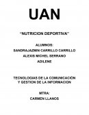 “NUTRICION DEPORTIVA”