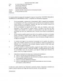 Formato de Informe estadistica