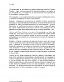 Resumen de La Tirisia