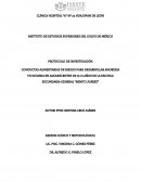 CONDUCTAS ALIMENTARIAS DE RIESGO PARA DESARROLLAR ANOREXIA