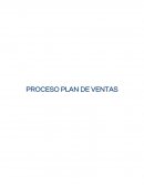 PROCESO PARA REALIZAR EL PLAN DE VENTAS
