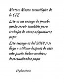 Ensayo sobe la Visita al museo tecnológico