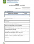 FORMATO F1 INSCRIPCIÓN DE PRACTICAS PRE PROFESIONALES