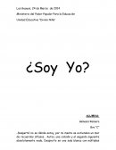 Unidad Educativa “Divino Niño” ¿Soy Yo?